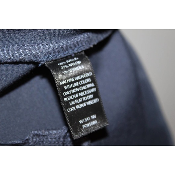 Betabrand Boot-Cut Six Button Dress Pant Yoga Pants Navy Women's Large H14796 - Picture 13 of 15